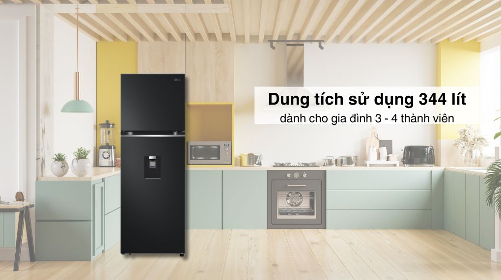 Tủ lạnh LG Inverter 334 lít LTD33BLM - Tổng quan thiết kế Tủ lạnh LG Inverter 334 lít LTD33BLM - Tổng quan thiết kế