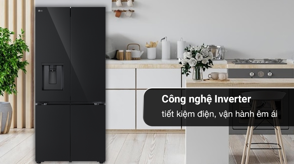 Tủ lạnh LG Inverter 607 lít Multi Door LFD61BLGA - Công nghệ tiết kiệm điện