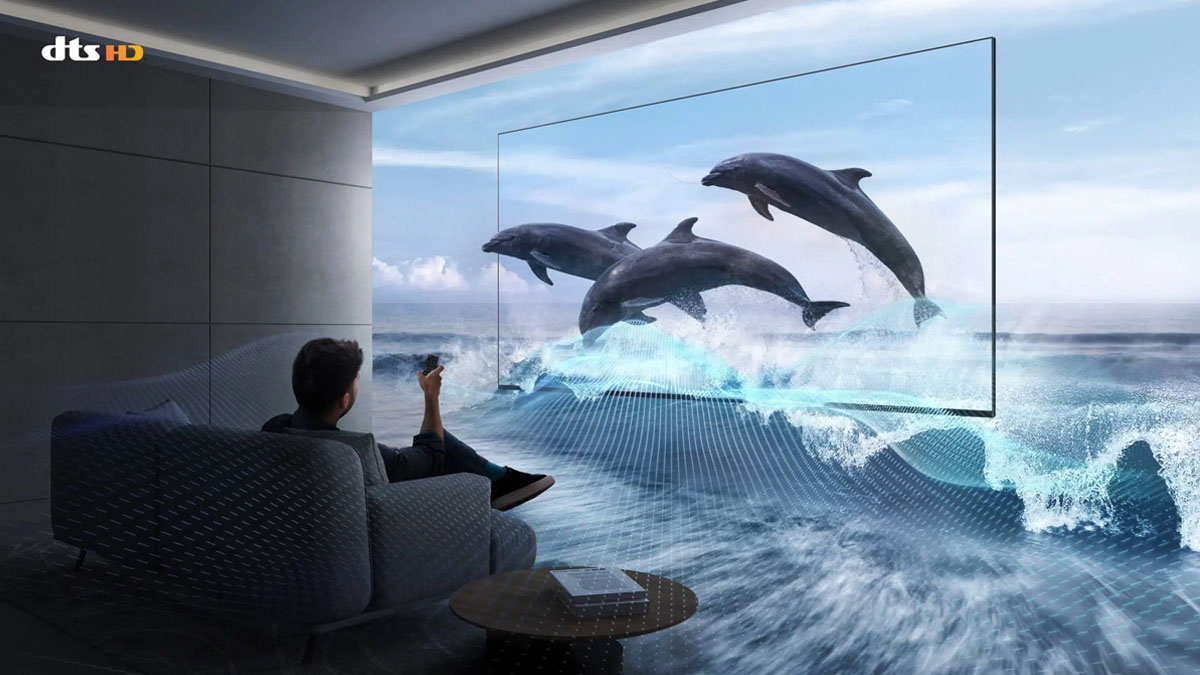 Thưởng thức âm thanh 3D với DTS-HD