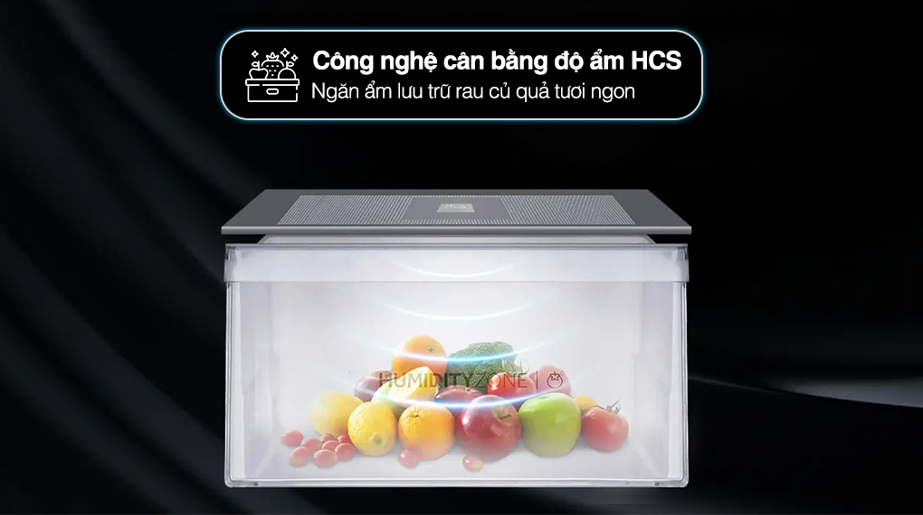 Tủ lạnh Aqua Inverter 646 lít AQR-S682XA(SLB) - Cân bằng độ ẩm HCS Tủ lạnh Aqua Inverter 646 lít AQR-S682XA(SLB) - Cân bằng độ ẩm HCS