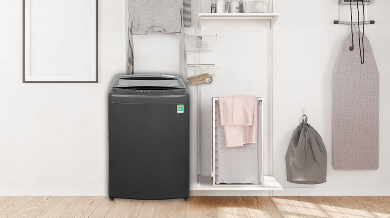 Thiết kế tinh tế - Máy giặt LG TurboDrum Inverter 12 kg T2512VBTB lồng đứng