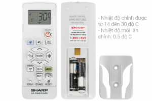 Máy lạnh Sharp Inverter 1 HP AH-XP10BSW