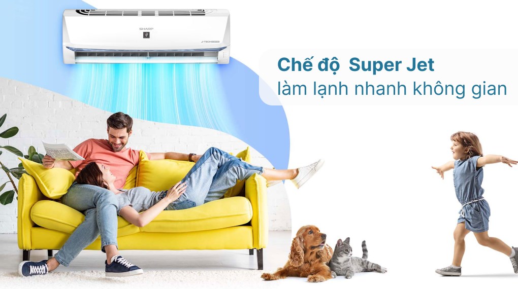 Máy lạnh Sharp Inverter 2 HP AH-XP18BSW - Công nghệ làm lạnh