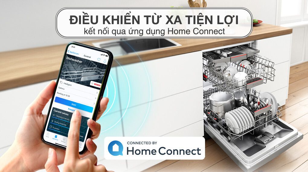 Máy rửa chén độc lập Bosch SMS6ZCI37Q - Tiện ích Máy rửa chén độc lập Bosch SMS6ZCI37Q - Tiện ích