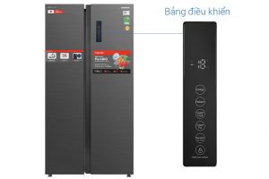 Tủ lạnh Toshiba Inverter 555 lít Side By Side GR-RS696WI-PMV(60)-AG