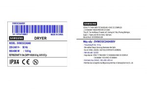 Máy sấy bơm nhiệt Samsung 9 kg DV90CGC2A0ABSV