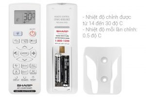 Điều hòa Sharp Inverter 9000 BTU AH-XP10CHW