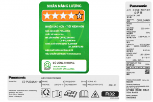Máy lạnh Panasonic Inverter 2.5 HP CU/CS-PU24AKH-8