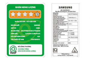 Máy lạnh Samsung Inverter 1.5 HP AR12TYHQASINSV