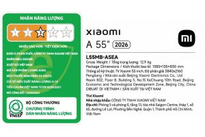 Google Tivi Xiaomi A 4K 55 inch L55MB-ASEA