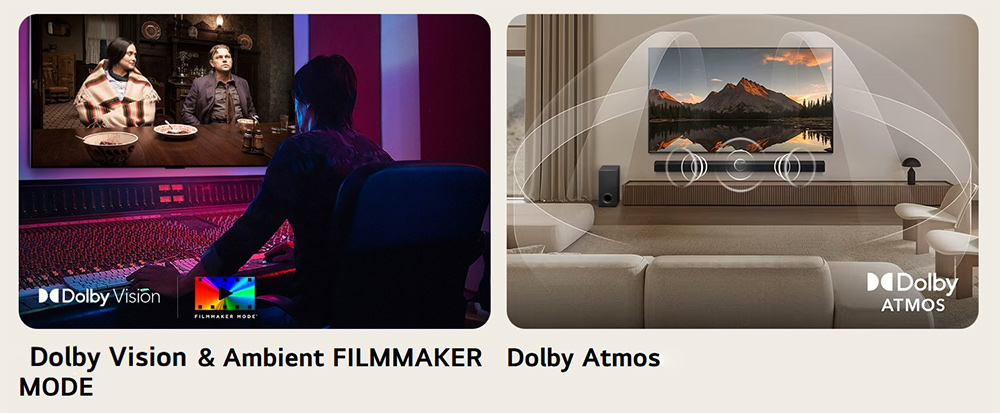 Dolby Atmos, Dolby Vision & Filmmaker Mode Tivi LG OLED AI 4K 65 Inch OLED65B5PSA