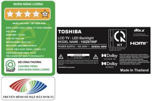 Smart Tivi QLED Toshiba AI 4K 100 inch 100Z670NP