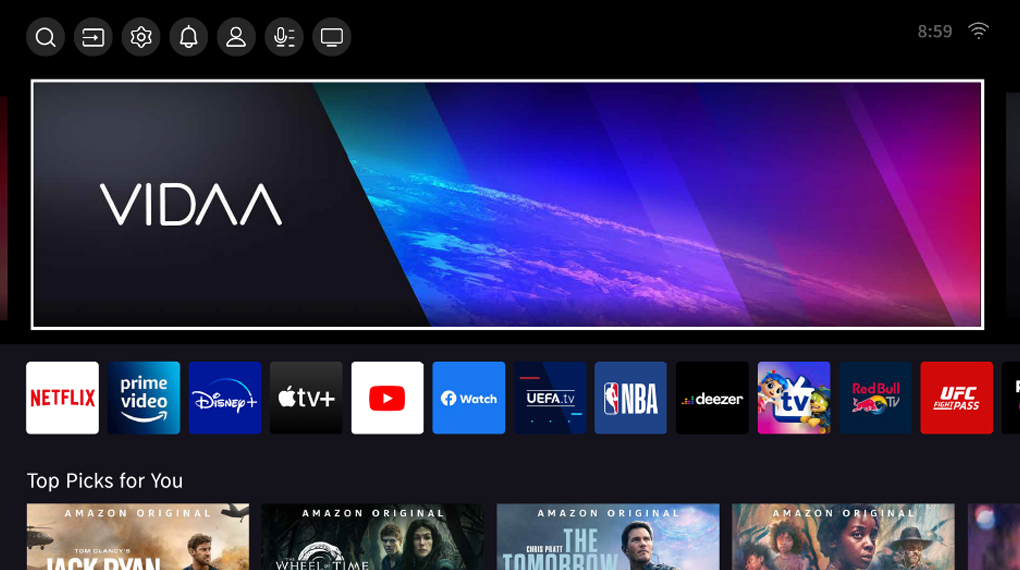 Smart Tivi Toshiba 4K 55 inch 55E330MP - Hệ điều hành Smart Tivi Toshiba 4K 55 inch 55E330MP - Hệ điều hành