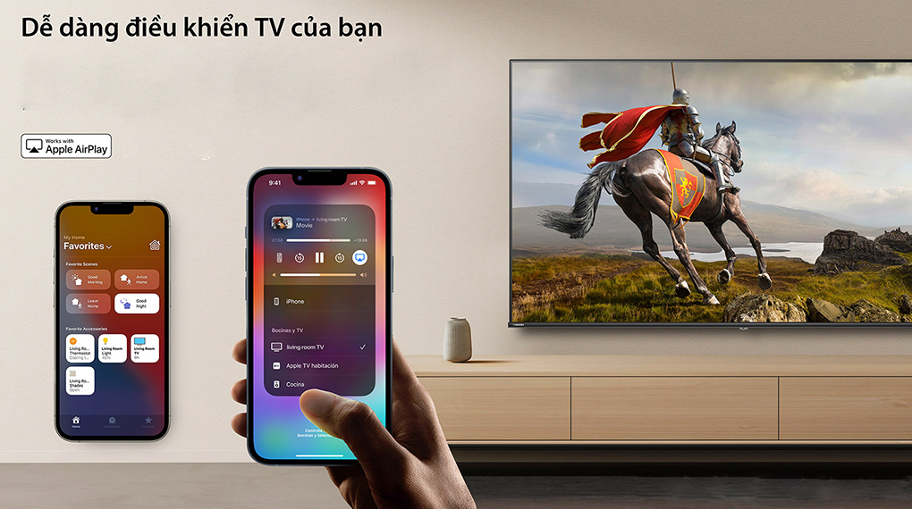 Tiện ích - Smart Tivi Toshiba 4K 65 inch 65E330NP