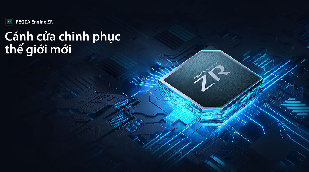 Bộ xử lý Regza Engine ZR - Smart Tivi Toshiba 4K 65 inch 65E330NP