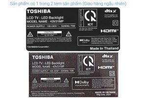 Smart Tivi Toshiba FHD 43 inch 43V31MP