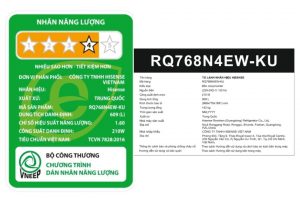 Tủ lạnh Hisense Inverter 609 lít RQ768N4EW-KU