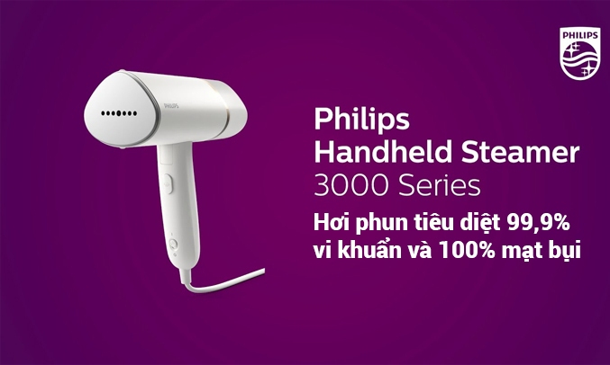 Bàn ủi hơi nước cầm tay Philips STH3020/10