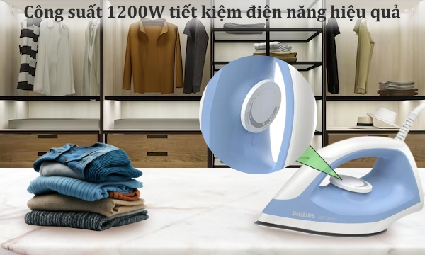 Bàn ủi khô Philips DST0520/20