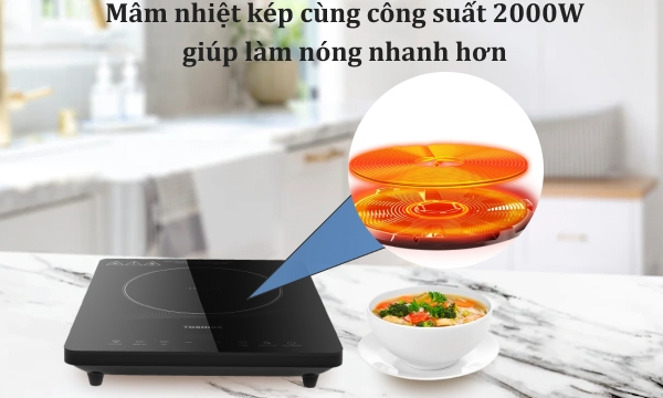 Bếp từ đơn Toshiba IC-20R1SV