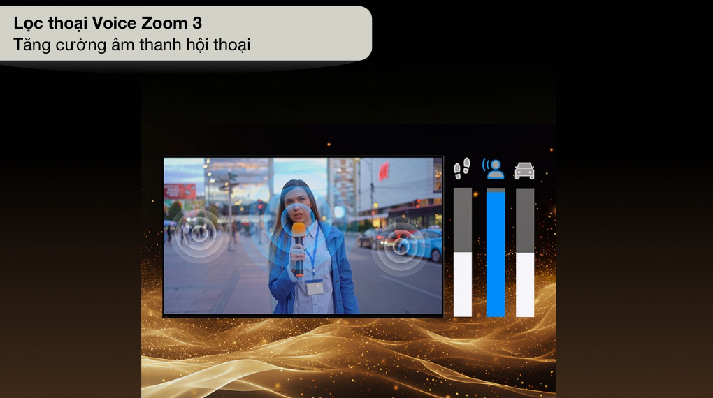 Google Tivi Mini LED Sony AI 4K 65 inch K-65XR50 - Công nghệ âm thanh Google Tivi Mini LED Sony AI 4K 65 inch K-65XR50 - Công nghệ âm thanh