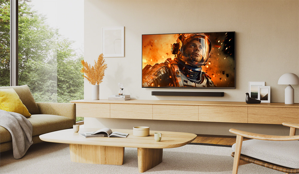 Thiết kế tinh tế, phù hợp mọi không gian tivi Sony BRAVIA 5