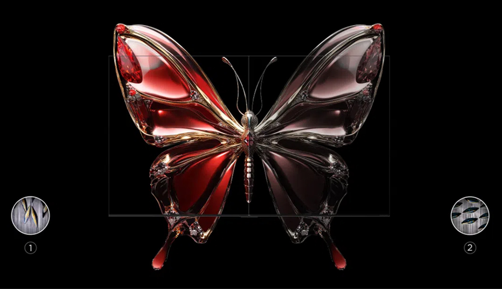 Tấm nền CrystGlow HVA Tivi TCL QD-Mini LED AI 4K 65 Inch 65C7K