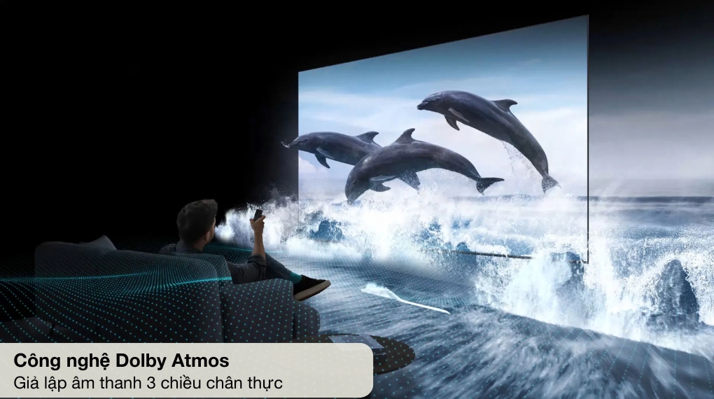 Google Tivi QD-Mini LED TCL AI 4K 75 inch 75C6KS - Công nghệ âm thanh Google Tivi QD-Mini LED TCL AI 4K 75 inch 75C6KS - Công nghệ âm thanh