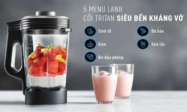 Máy xay sinh tố Tefal Ultrablend Boost BL985A31 chất liệu