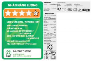 Máy lạnh Panasonic Inverter 2 HP CU/CS-U18BKH-8