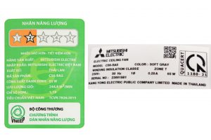 Quạt trần Mitsubishi Electric 5 cánh C56-RA5 CY-GY 65W