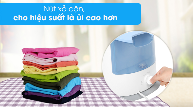 Xả cặn - Bàn ủi hơi nước đứng Philips GC482/29 Xả cặn - Bàn ủi hơi nước đứng Philips GC482/29