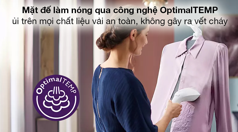 Bàn ủi hơi nước đứng Philips GC625/29 - Mặt đế được làm từ chất liệu nhựa bền tốt Bàn ủi hơi nước đứng Philips GC625/29 - Mặt đế được làm từ chất liệu nhựa bền tốt