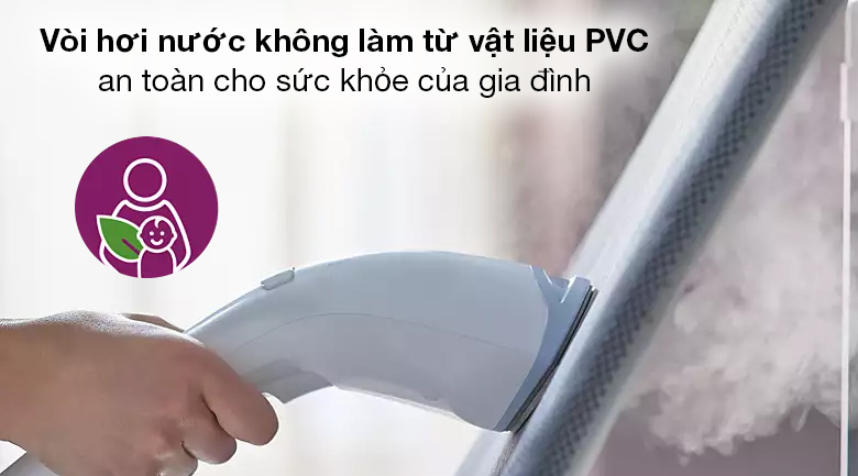 Bàn ủi hơi nước đứng Philips GC625/29 - Bàn ủi Philips sử dụng vòi hơi nước chất lượng tốt, không làm từ vật liệu PVC Bàn ủi hơi nước đứng Philips GC625/29 - Bàn ủi Philips sử dụng vòi hơi nước chất lượng tốt, không làm từ vật liệu PVC