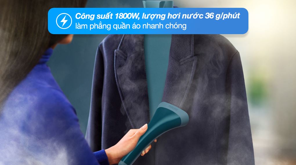 Bàn ủi hơi nước đứng Philips STE1040/20 1800W Bàn ủi hơi nước đứng Philips STE1040/20 1800W