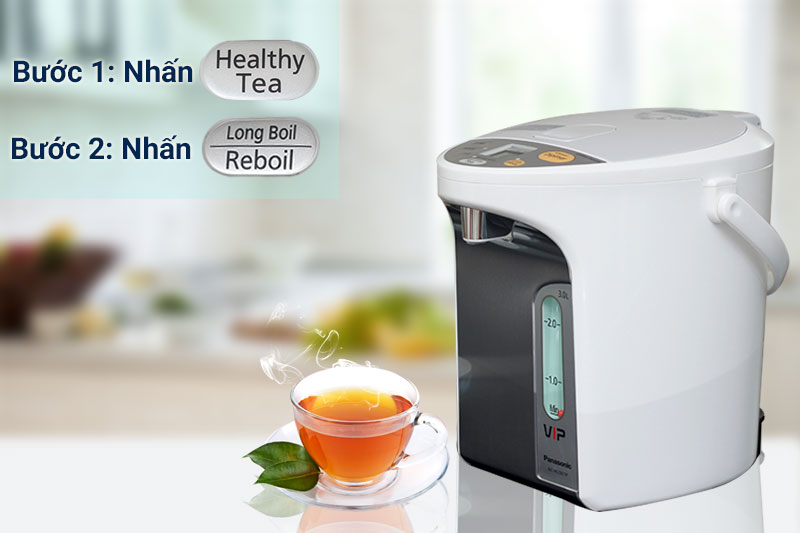 Bình thủy điện Panasonic NC-HU301PZSY 3 lít Bình thủy điện Panasonic NC-HU301PZSY 3 lít