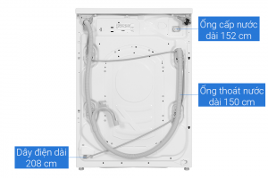 Máy giặt sấy Bosch giặt 9 kg - sấy 6 kg WNA14400SG