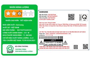 Smart Tivi QLED Samsung AI 4K 75 inch QA75Q7FA