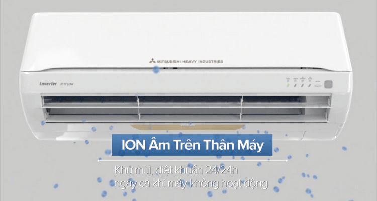 Công nghệ Ion 24H mang đến sự dễ chịu cả ngày mà không cần phải khởi động máy