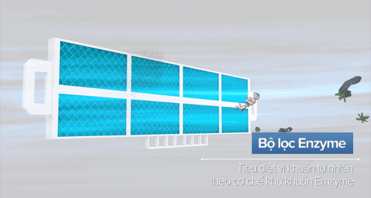 Bộ lọc Enzyme Filter khử khuẩn mạnh mẽ