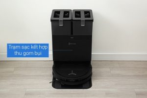 Robot hút bụi lau nhà Ecovacs Deebot T50 Pro OMNI - Đen
