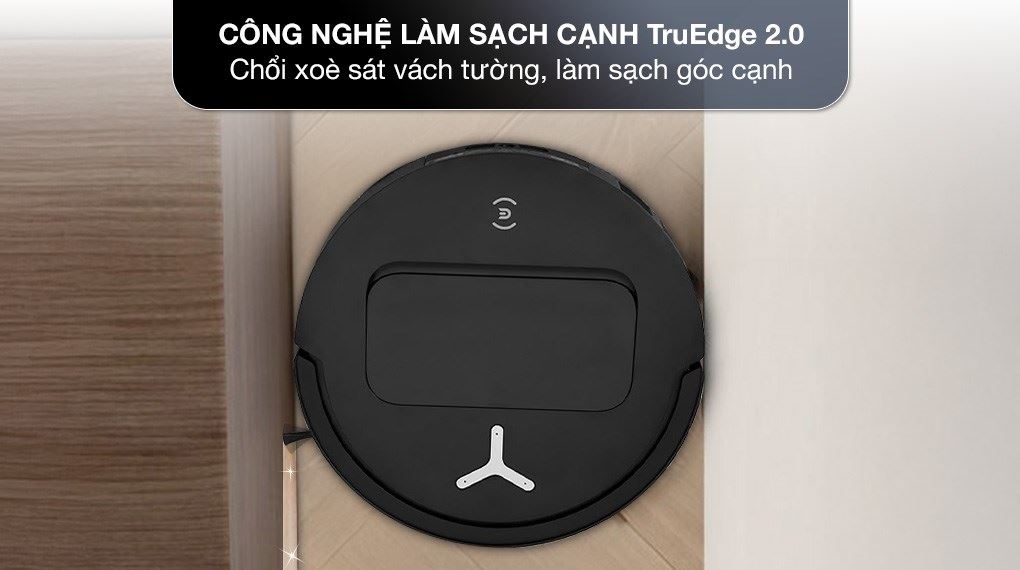 Robot hút bụi lau nhà Ecovacs Deebot T50 Pro OMNI - Đen - Công nghệ làm sạch cạnh TruEdge Robot hút bụi lau nhà Ecovacs Deebot T50 Pro OMNI - Đen - Công nghệ làm sạch cạnh TruEdge