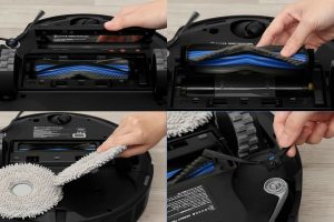 Robot hút bụi lau nhà Ecovacs Deebot T50 Pro OMNI - Đen