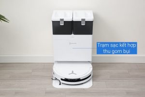 Robot hút bụi lau nhà Ecovacs Deebot T50 Pro OMNI - Trắng