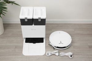Robot hút bụi lau nhà Ecovacs Deebot T50 Pro OMNI - Trắng