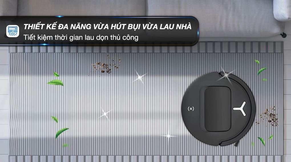Thiết kế - Robot hút bụi lau nhà Ecovacs Deebot T80 OMNI - Đen Thiết kế - Robot hút bụi lau nhà Ecovacs Deebot T80 OMNI - Đen