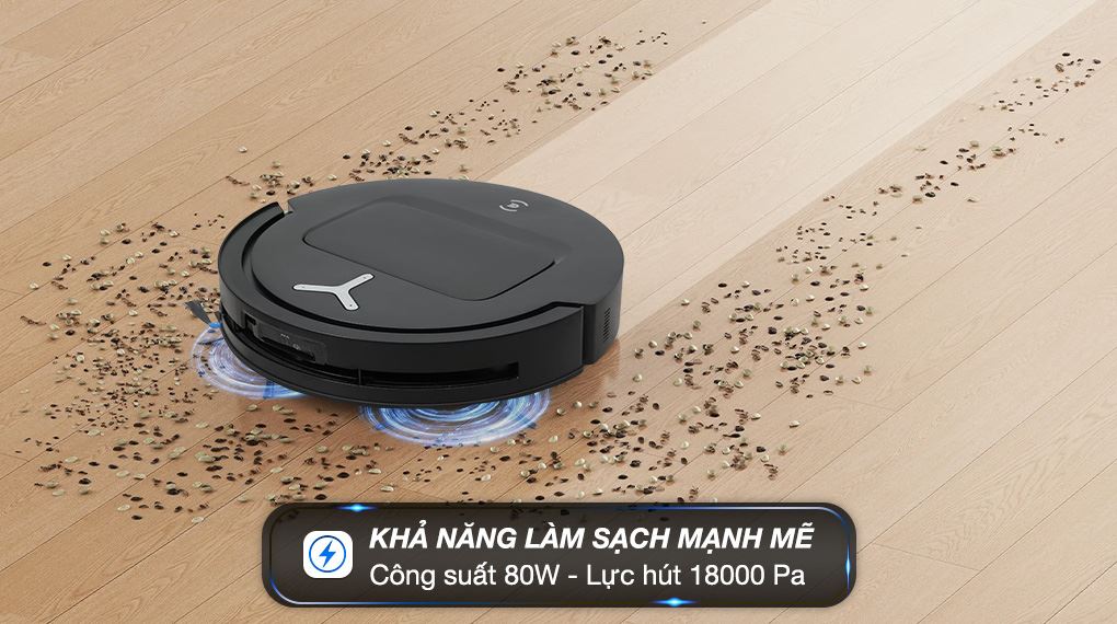 Công suất - Robot hút bụi lau nhà Ecovacs Deebot T80 OMNI - Đen Công suất - Robot hút bụi lau nhà Ecovacs Deebot T80 OMNI - Đen