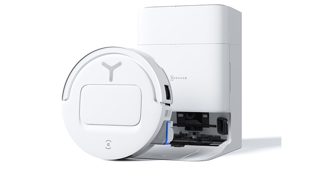 Thiết kế - Robot hút bụi lau nhà Ecovacs Deebot T80 OMNI - Trắng Thiết kế - Robot hút bụi lau nhà Ecovacs Deebot T80 OMNI - Trắng