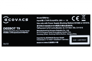 Robot hút bụi lau nhà Ecovacs Deebot T9