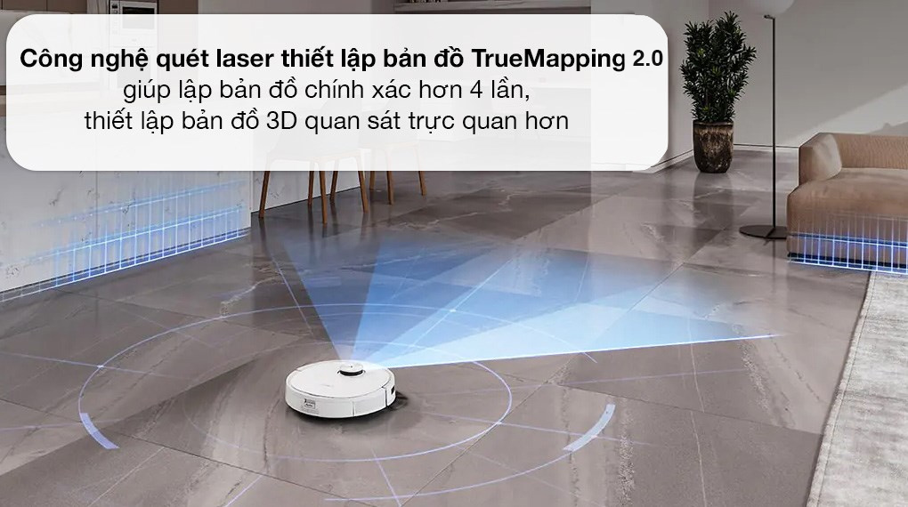 Robot hút bụi lau nhà Ecovacs Deebot T9 -Công nghệ Robot hút bụi lau nhà Ecovacs Deebot T9 -Công nghệ